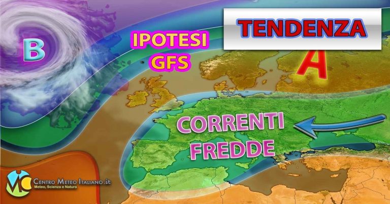 METEO ITALIA – settimana al via con l’anticiclone ma attenzione, ipotesi FREDDO da est resta ancora confermata