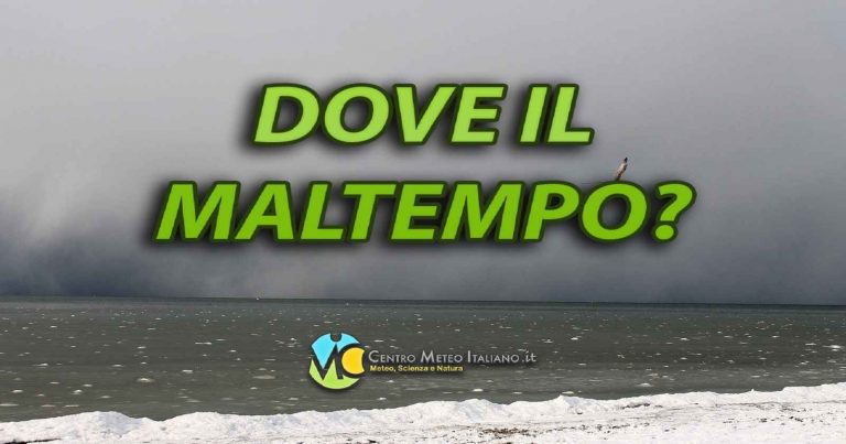 METEO ITALIA – prossima settimana tra anticiclone e aria fredda, intanto nel WEEKEND torna qualche pioggia