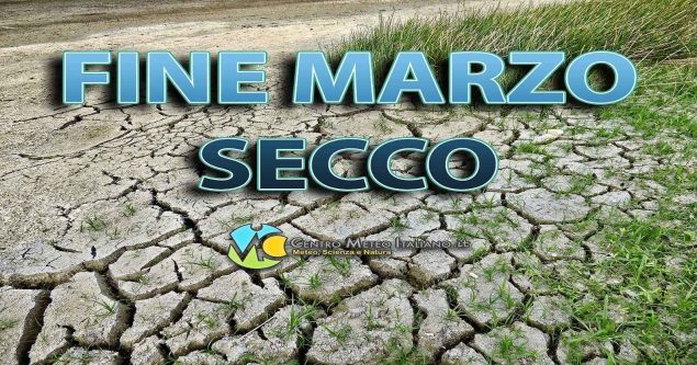 Meteo ITALIA - tendenza per fine marzo all'insegna dell'alta pressione