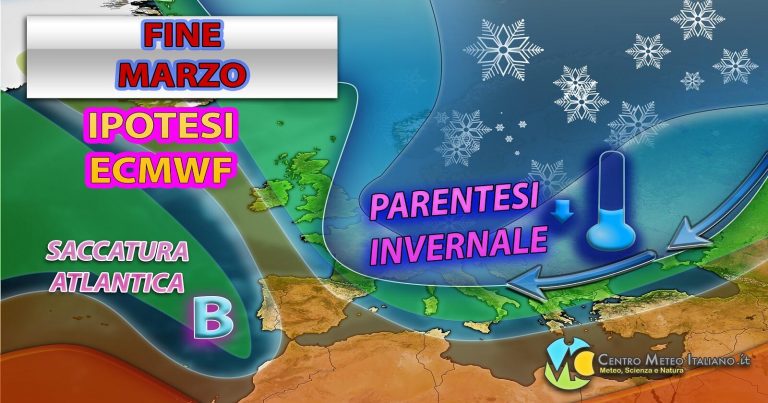 METEO – Possibile BLACK-OUT della PRIMAVERA per APRILE a causa di un AFFONDO ARTICO: i dettagli