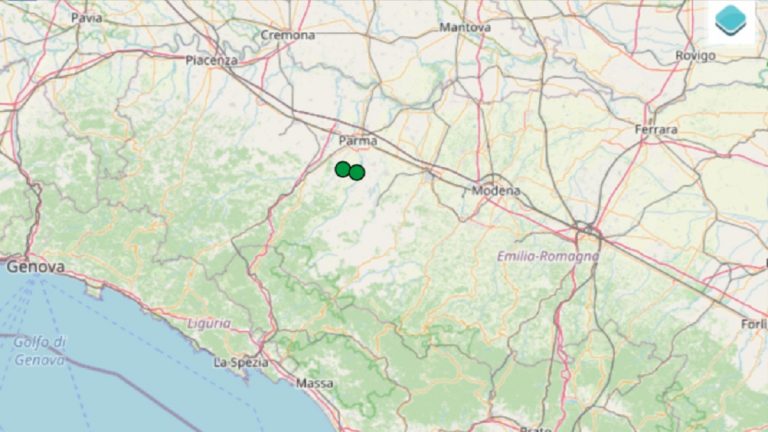 Terremoto in Emilia Romagna oggi, 26 marzo 2022: scossa M 2.1 in provincia di Parma | Dati Ingv