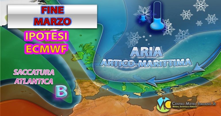 METEO – Arriva il BREAK invernale di inizio APRILE, con FREDDO e NEVE in ITALIA