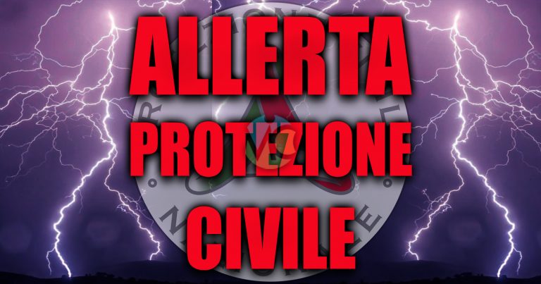 METEO – Maltempo, ALLERTA della Protezione Civile per domani: forti TEMPORALI su molte regioni italiane. Zone colpite