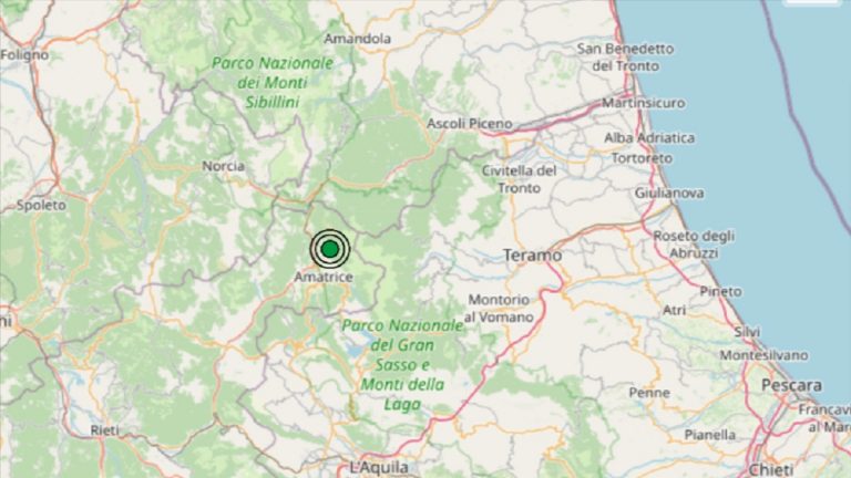 Terremoto nel Lazio oggi, 2 aprile 2022: scossa M 2.3 in provincia di Rieti | Dati INGV