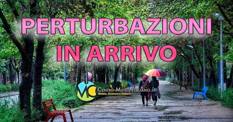 Meteo – Nuova perturbazione in arrivo la prossima settimana porta maltempo autunnale con temporali diffusi