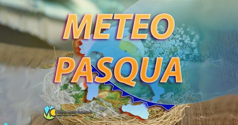 METEO PASQUA – Fase ANTICICLONICA in vista per la prossima settimana, ecco le ultime TENDENZE