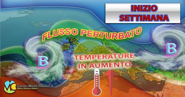 METEO - La PRIMAVERA prova l'ASSALTO all'ITALIA ad INIZIO SETTIMANA: BEL TEMPO e TEMPERATURE in aumento