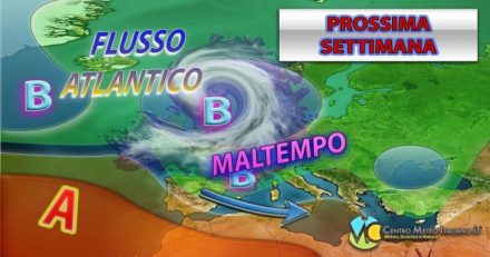 METEO - 25 APRILE tra poche LUCI e molte OMBRE, confermata la tendenza al MALTEMPO, ma tutto può ancora succedere