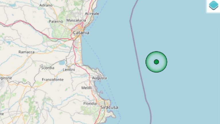 Terremoto in Sicilia oggi, 15 aprile 2022: scossa M 4.2 in provincia di Siracusa | Dati Ingv