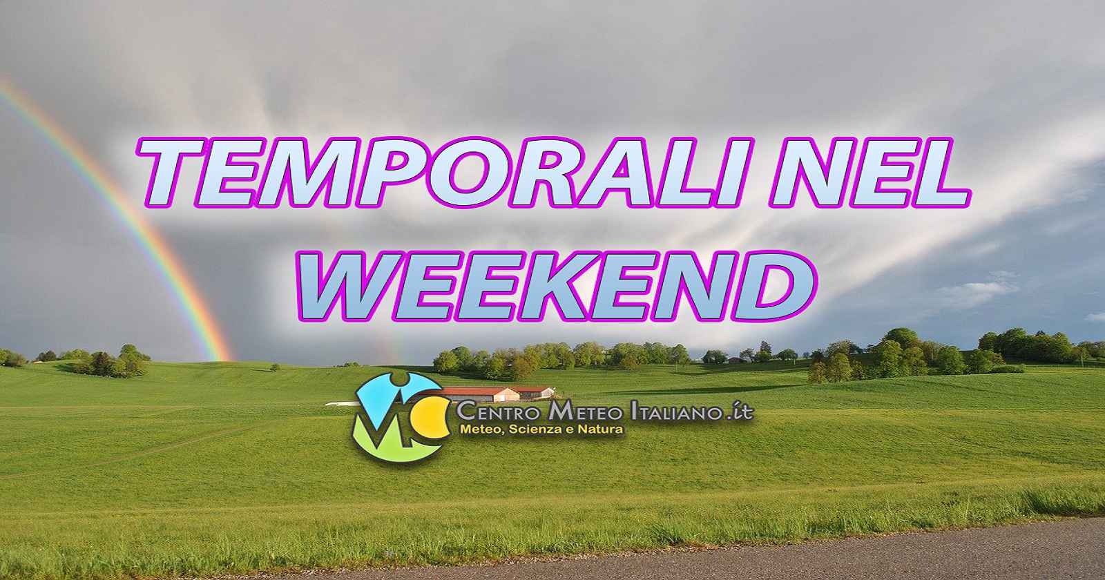 Piogge e temporali sparsi nel weekend del 1 maggio?