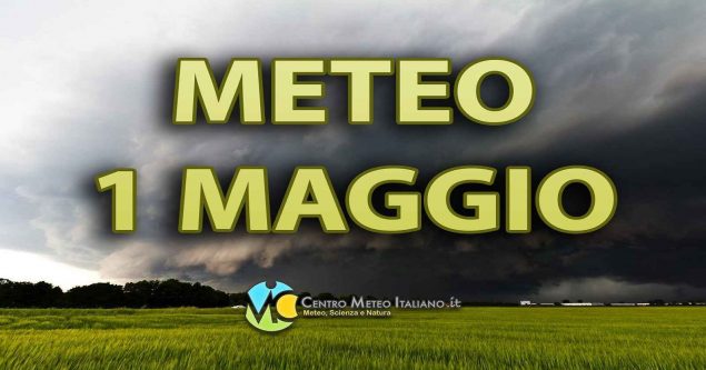 Piogge e temporali sparsi nel weekend del Primo Maggio?