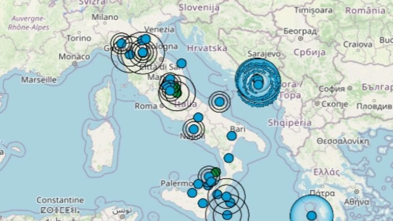 Terremoto in Italia oggi, martedì 26 aprile 2022, le scosse più importanti registrate in questa giornata – Dati Ingv