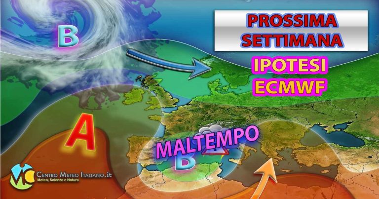 METEO ITALIA: tornano i TEMPORALI nel weekend del 1 maggio, tempo instabile anche per la prossima settimana