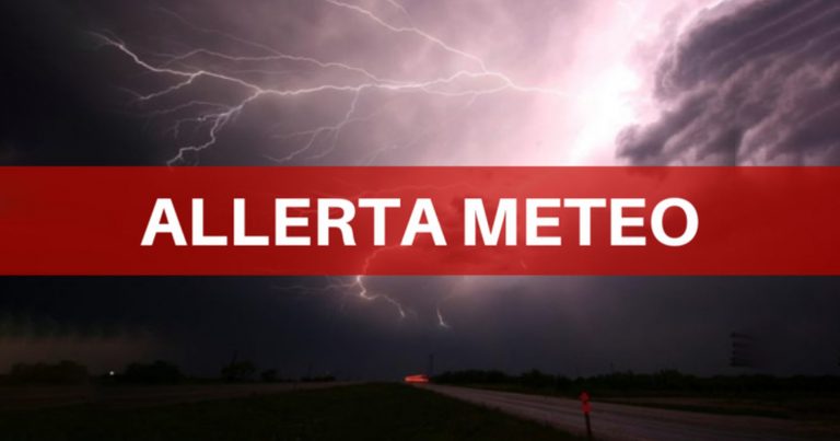 METEO – Allerta della PROTEZIONE CIVILE per PIOGGE, ecco l’ultimo BOLLETTINO di VIGILANZA