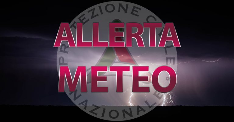 METEO – MALTEMPO NO STOP in ITALIA, la Protezione Civile emana l’ALLERTA, ecco dove