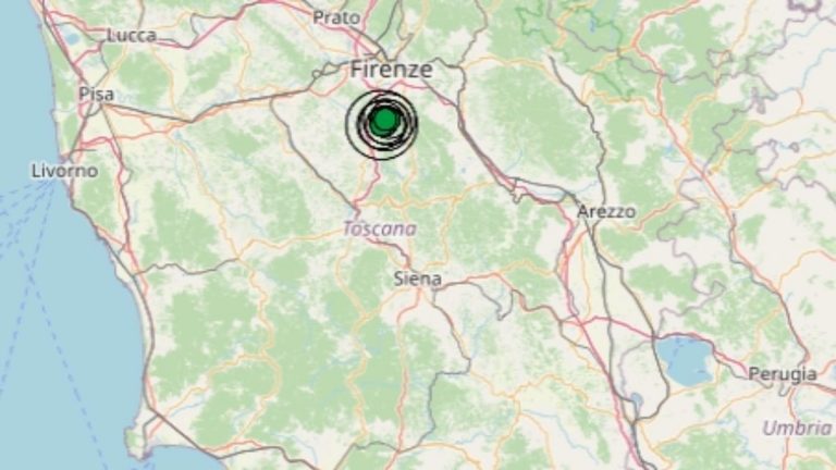 Terremoto oggi, lunedì 9 maggio 2022, sequenza di scosse in Toscana, provincia di Firenze, M 2.7 la più elevata | Dati Ingv Terremoto oggi, lunedì 9 maggio 2022, sequenza di scosse in Toscana, provincia di Firenze, M 2.7 la più elevata | Dati Ingv