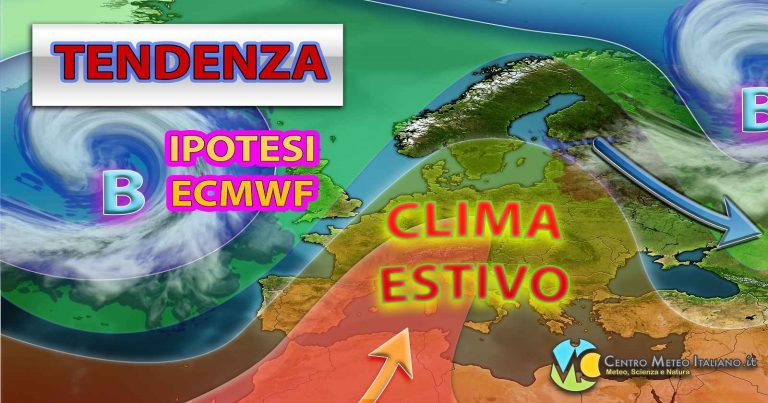 METEO ITALIA – alta pressione ad oltranza, poche piogge e TEMPERATURE in aumento nei prossimi giorni