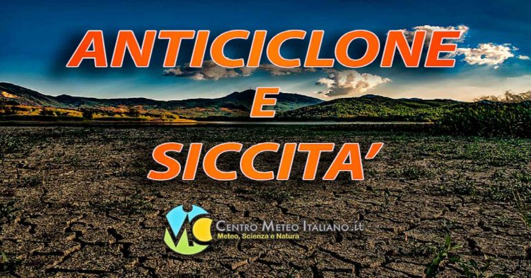 METEO ITALIA – anticiclone che sale in cattedra con sole e CALDO in aumento, non mancherà qualche TEMPORALE
