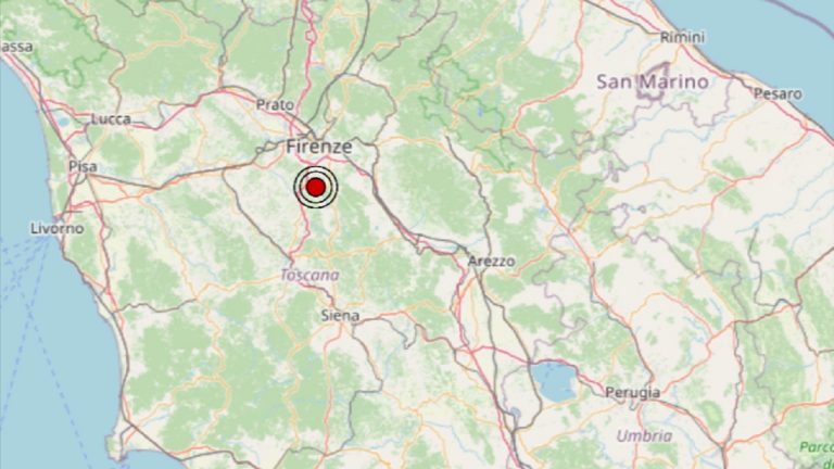 Terremoto in Toscana oggi, 12 maggio 2022: nuova scossa intensa in provincia di Firenze | Dati Ingv