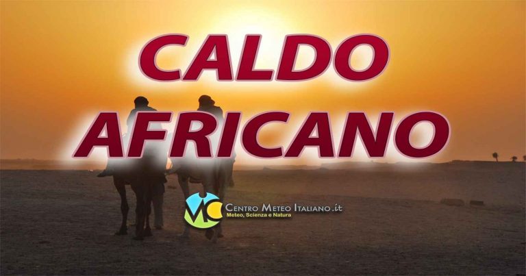 METEO ITALIA – CALDO africano con punte di +40°C fino ad inizio settimana