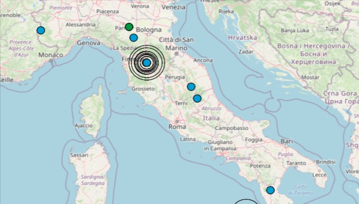 Terremoto oggi in Sicilia, sabato 14 maggio 2022: scossa M 2.5 sulla Costa Siciliana nord orientale | Dati INGV
