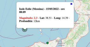 terremoto oggi 15 maggio 2022 sicilia