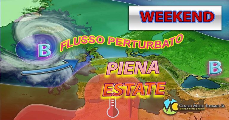 METEO WEEKEND – Tanto SOLE e pochi TEMPORALI in ITALIA, CALDO ESTIVO fuori stagione con massime oltre i 30°C