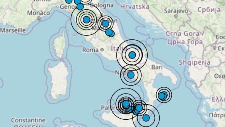 Terremoto in Italia oggi, mercoledì 18 maggio 2022: le scosse di giornata | Dati INGV