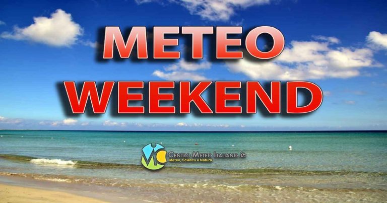 METEO WEEKEND – Caldo INTENSO in ITALIA e in EUROPA, con TEMPERATURE da record
