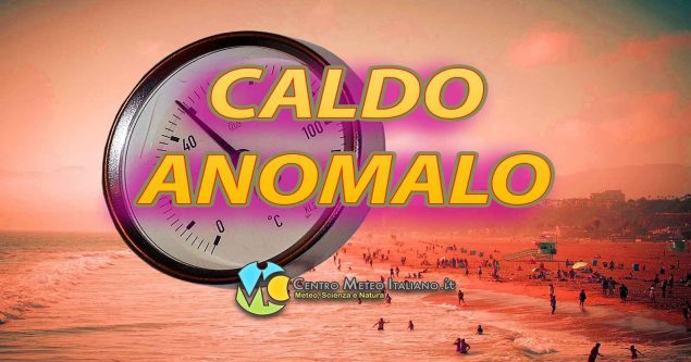 METEO - caldo anomalo per l'inizio di giugno