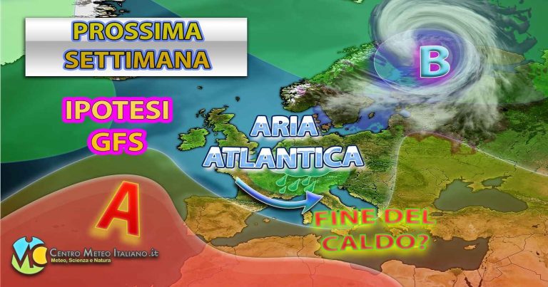 METEO – Primo BREAK dell’ESTATE possibile la PROSSIMA SETTIMANA con TEMPORALI e CALO TERMICO: i dettagli METEO – Primo BREAK dell’ESTATE possibile la PROSSIMA SETTIMANA con TEMPORALI e CALO TERMICO: i dettagli