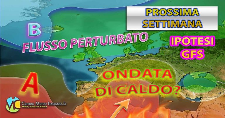 METEO – Prossima settimana con l’ALTA PRESSIONE, tempo STABILE e TEMPERATURE in aumento. Torna il gran CALDO?