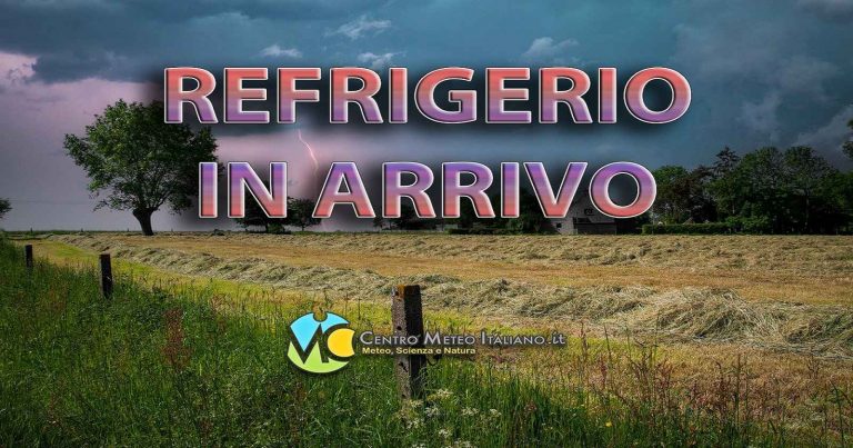Meteo Italia – piccola goccia fredda porta temporali e attenuazione del caldo nei primi giorni di luglio