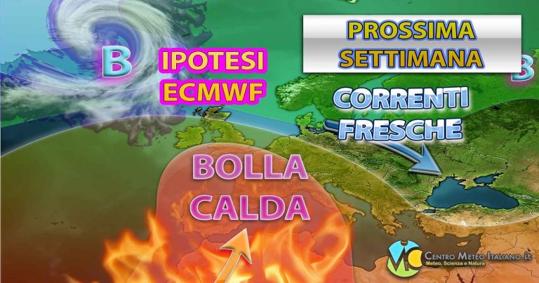 METEO – L’ESTATE riparte con ritorno dell’ANTICICLONE e CALDO in nuovo aumento, la tendenza