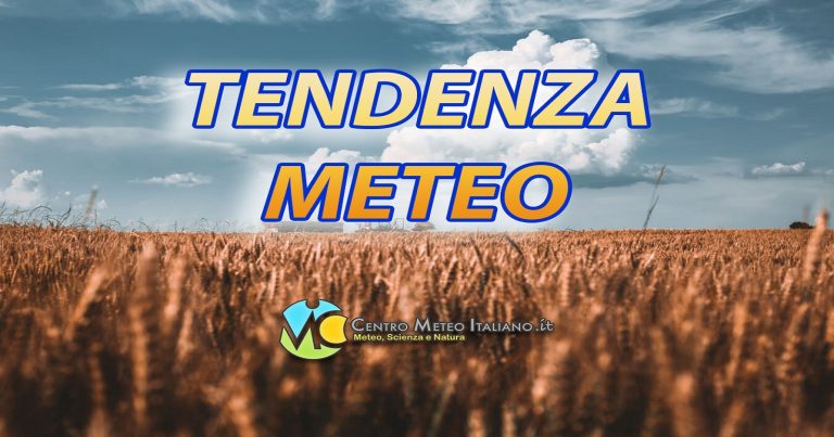 METEO – AGOSTO al via con CALO delle TEMPERATURE e qualche TEMPORALE? Gli ultimi aggiornamenti