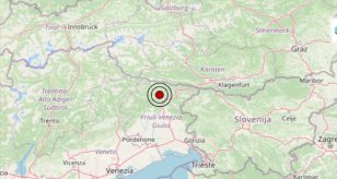 Terremoto oggi in Friuli
