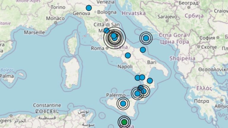 Terremoto in Sicilia oggi, venerdì 24 giugno 2022: scossa M 2.3, ecco dove | Dati INGV