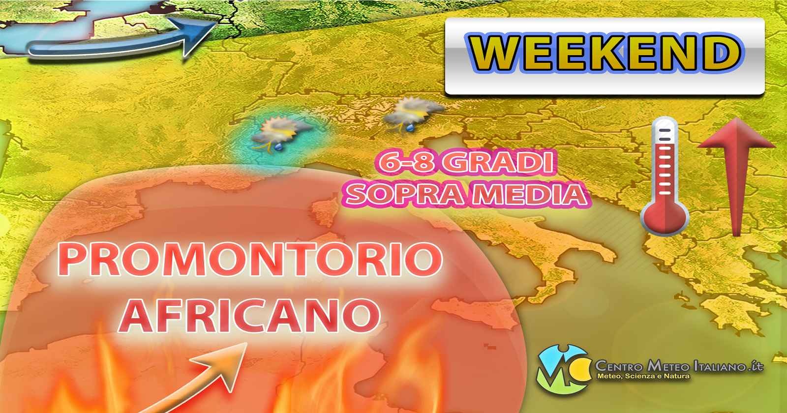 Meteo ITALIA: ancora intenso caldo africano nel primo weekend di luglio