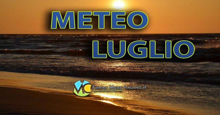 Meteo – L’Estate entra nel vivo con il mese di luglio; la tendenza sul prosieguo di stagione