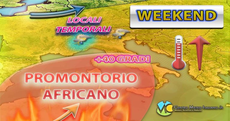 METEO – Primo WEEKEND di LUGLIO contrassegnato da BEL TEMPO e IMPENNATA delle TEMPERATURE: i dettagli METEO – Primo WEEKEND di LUGLIO contrassegnato da BEL TEMPO e IMPENNATA delle TEMPERATURE: i dettagli