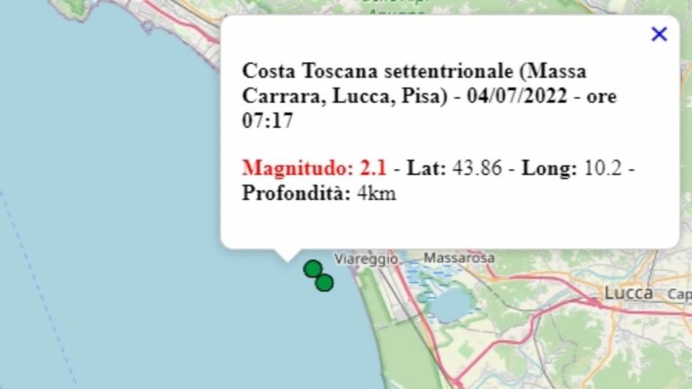 Terremoto in Emilia-Romagna oggi, lunedì 4 luglio 2022: scossa M 3.0 in provincia di Reggio | Dati INGV