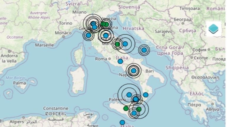 Terremoto in Emilia Romagna oggi, 5 luglio 2022: scossa M 2.5 in provincia di Ferrara – Dati Ingv