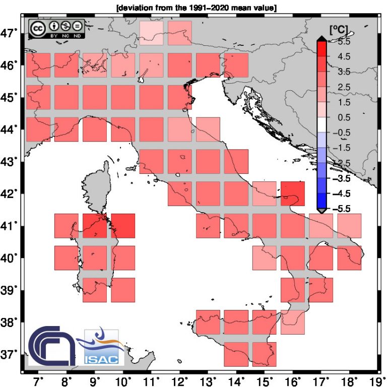 METEO – L’ESTATE parte forte in ITALIA, GIUGNO chiude al 2° posto dei più caldi; ecco i dati del CNR