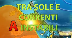 METEO ITALIA - sole prevalente ma anche locali temporali