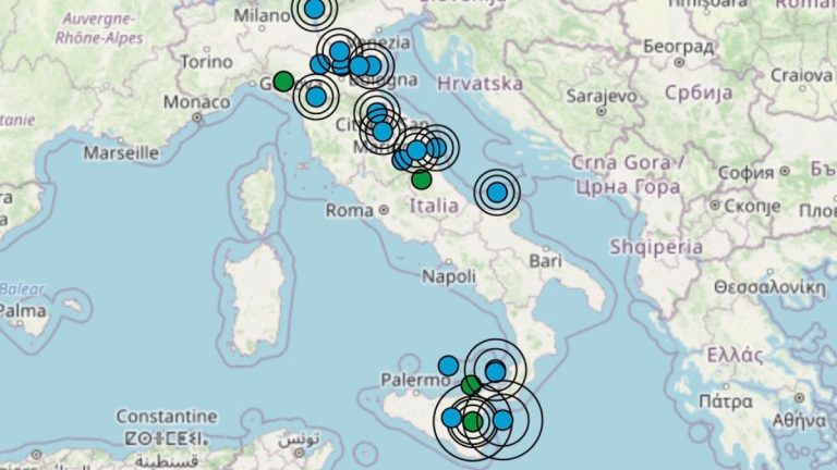 Terremoto in Italia oggi, lunedì 11 luglio 2022: le scosse di giornata | Dati INGV