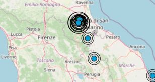 sciame sismico emilia romagna terremoto 14 luglio 2022