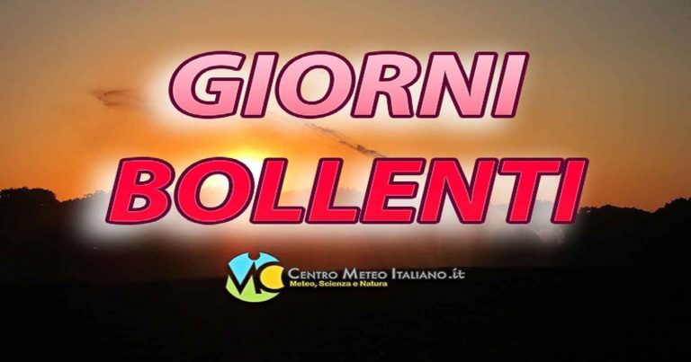 METEO ITALIA: prossimi giorni bollenti con temperature verso i +40 gradi e notti tropicali, quando finirà?