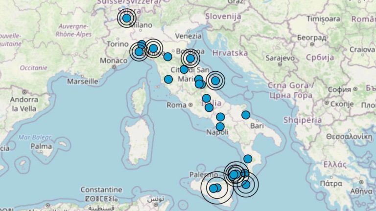 Terremoto in Italia oggi, giovedì 28 luglio 2022: le scosse più importanti del giorno Terremoto in Italia oggi, giovedì 28 luglio 2022: le scosse più importanti del giorno