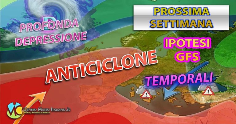 METEO ITALIA – si intensifica l’ondata di CALDO con picco verso il WEEKEND, più temporali però a seguire