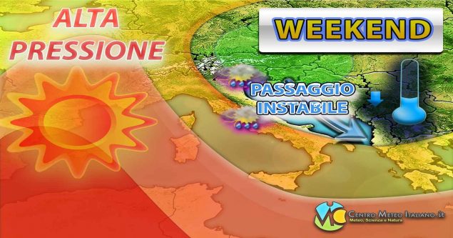 Meteo ITALIA: piogge e temporali sparsi fino al weekend, caldo a seguire
